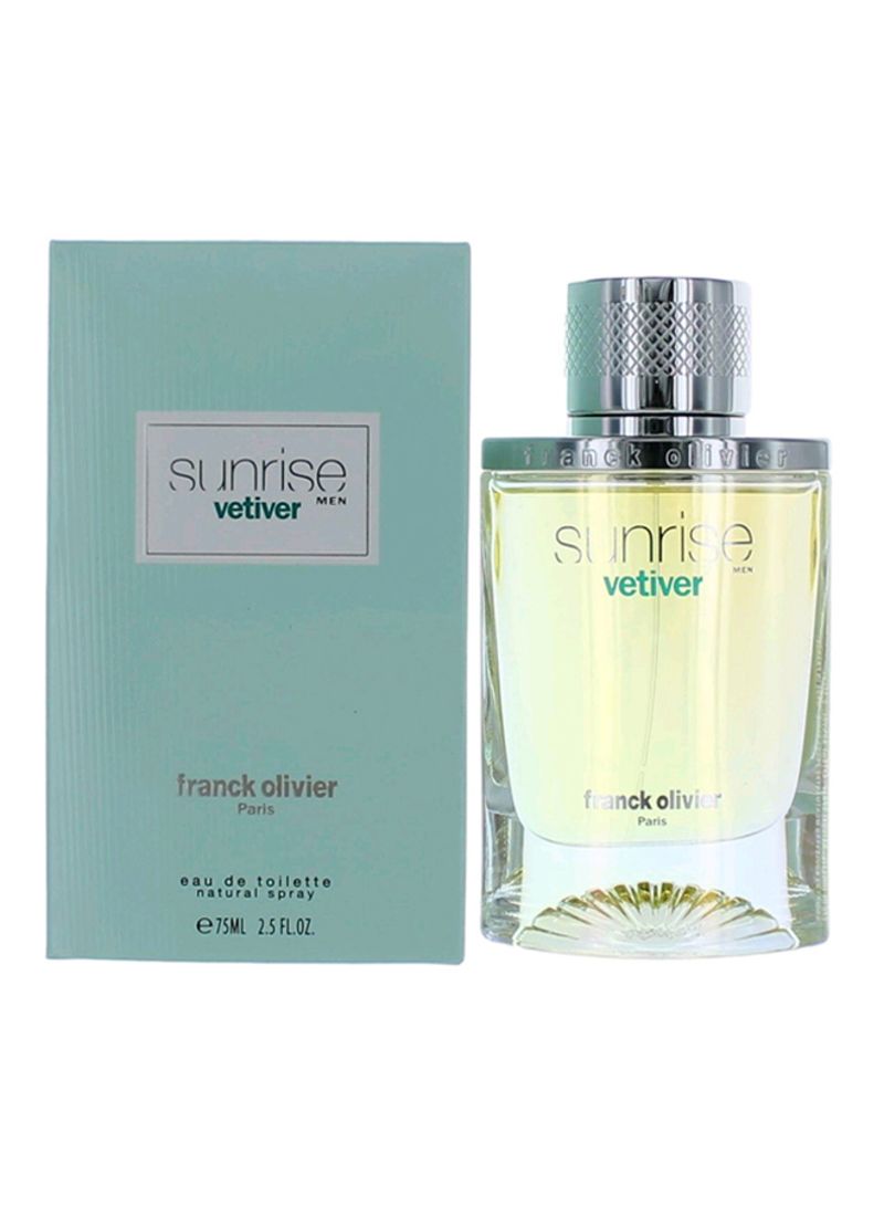 FRANCK OLIVIER SUNRISE VETIVER (M) EDT 75ML